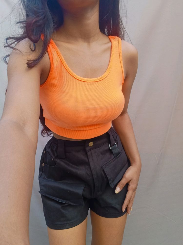 Fluorescent Orange top