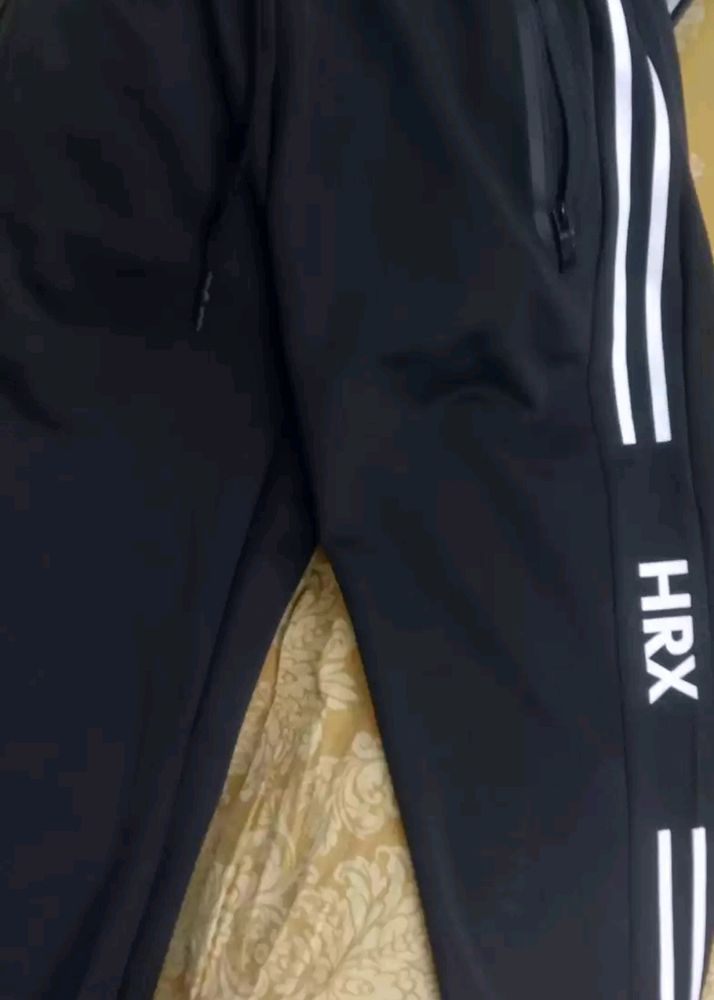 HRX Women Black Solid Active Joggers