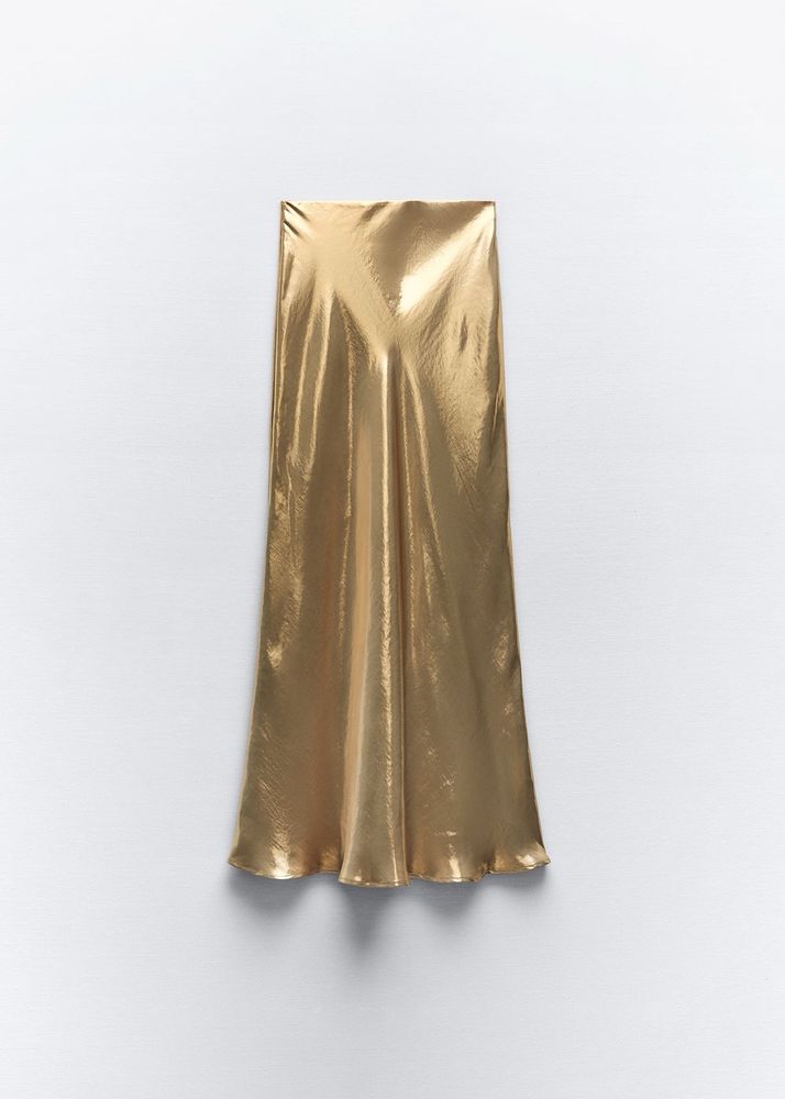 Zara Metallic Skirt