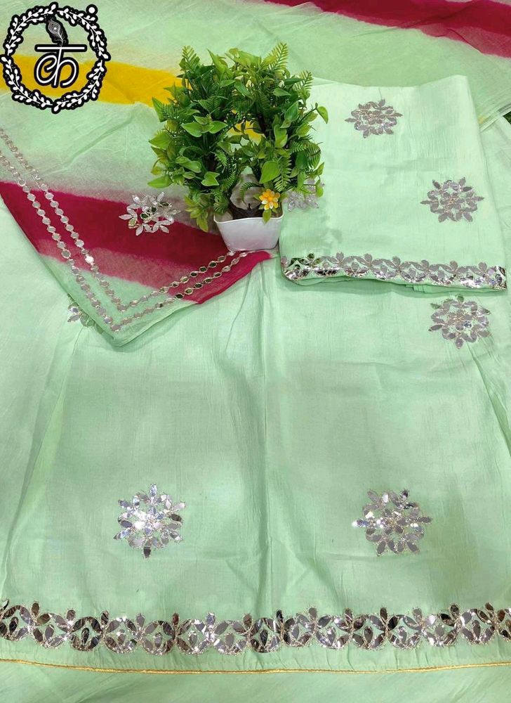 🌟LIMITED STOCK BOOK FAST🌟 COTTON RAJPUTI SUIT