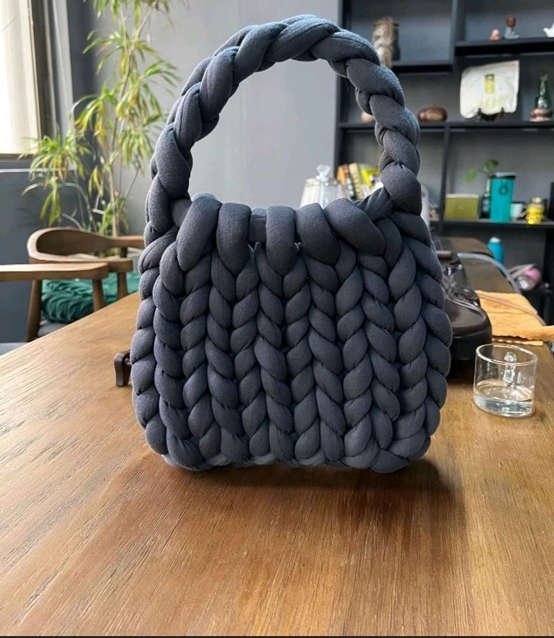 Chunky Knit Bag