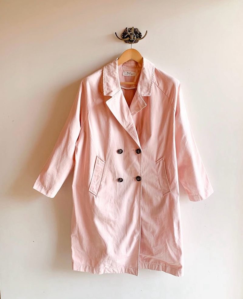 Baby Pink Overcoat