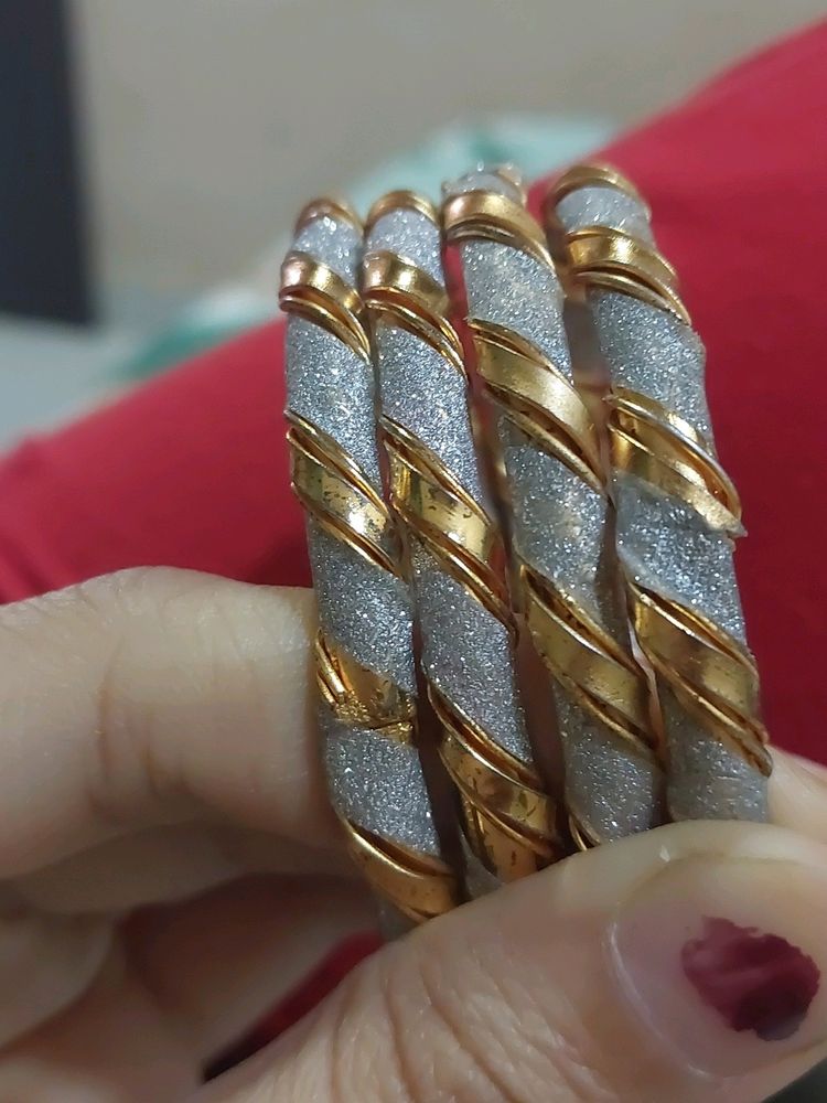 Gold Plated Bangles