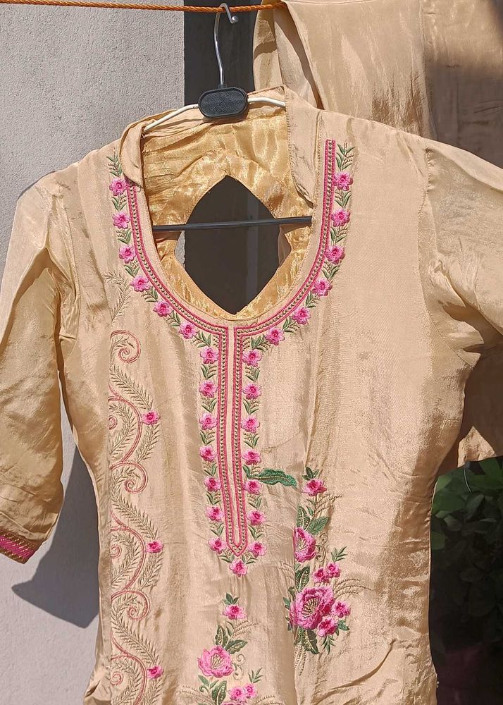 Beautiful Embroidery Suit Set