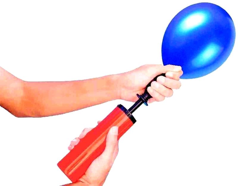 Manual Balloon Hand Pump - Multicolour