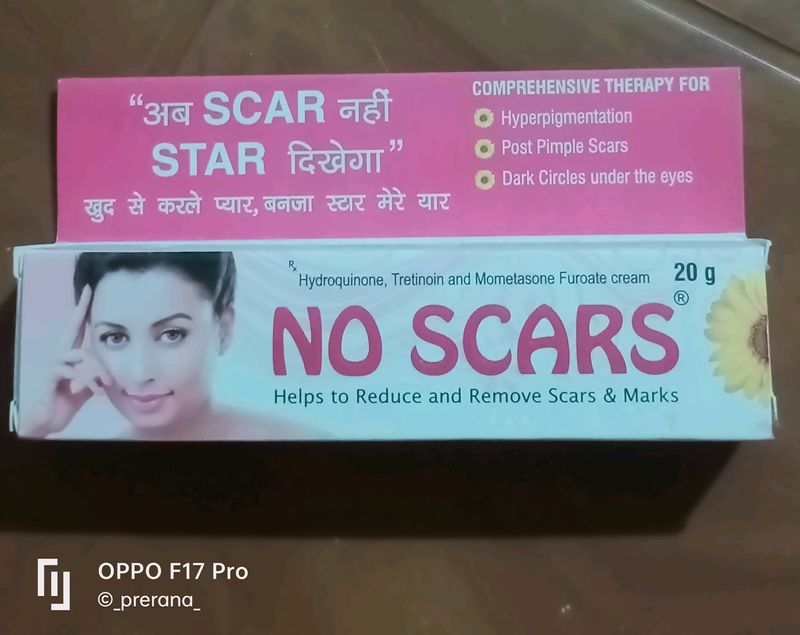 No Scars Face Cream