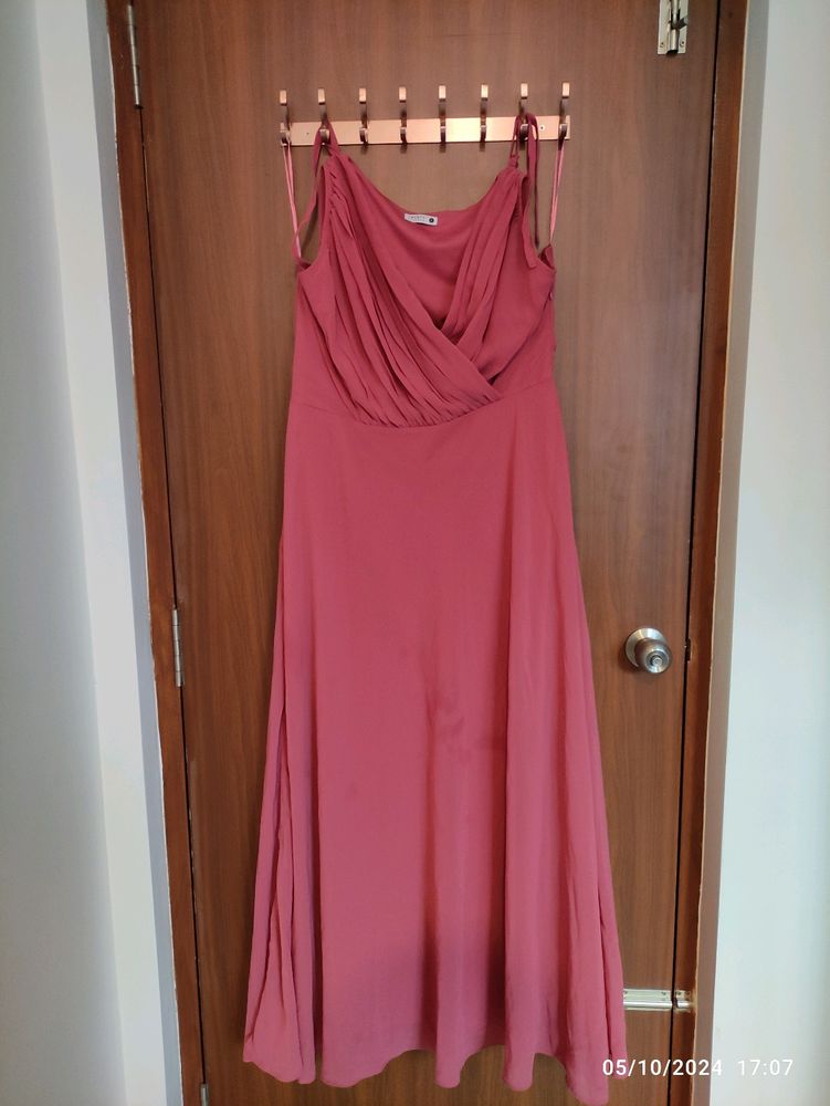 Peach Maxi Dress