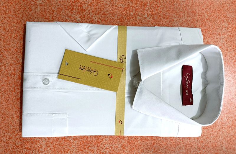 Mens White Formal Shirt