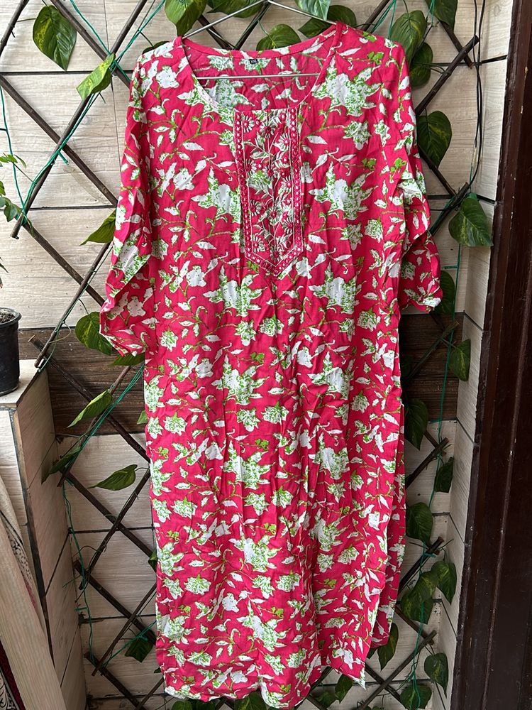 Rayon Kurta Set