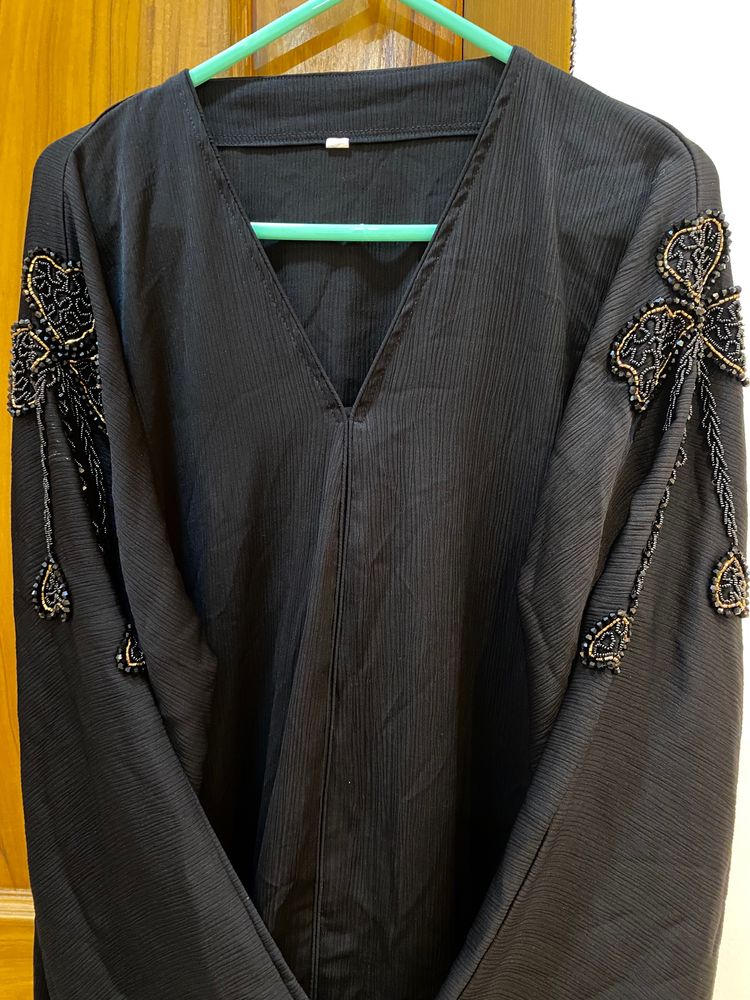 Brand New Embroidered Abaya With Hijab