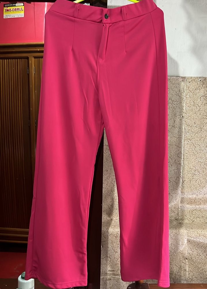 Women Formal Pink Pant