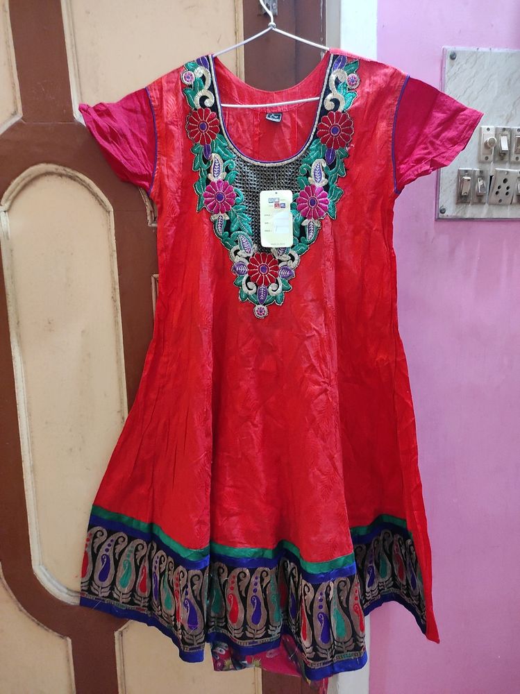 Anarkali And Formal Kurti Kombo