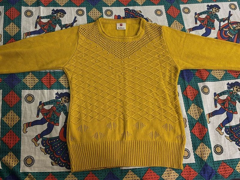 Mustard Yellow Style Statement Cardigan