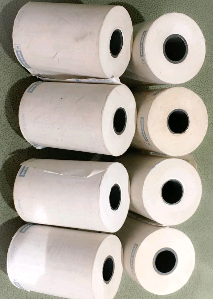 Set Of 8 Electronic Bill Paper Rolls..✨