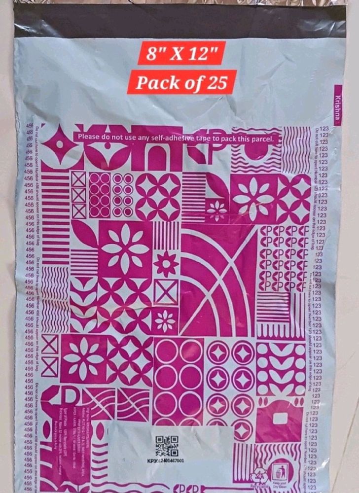 *New* Meesho Recommended Packagings Bags 8 X 12