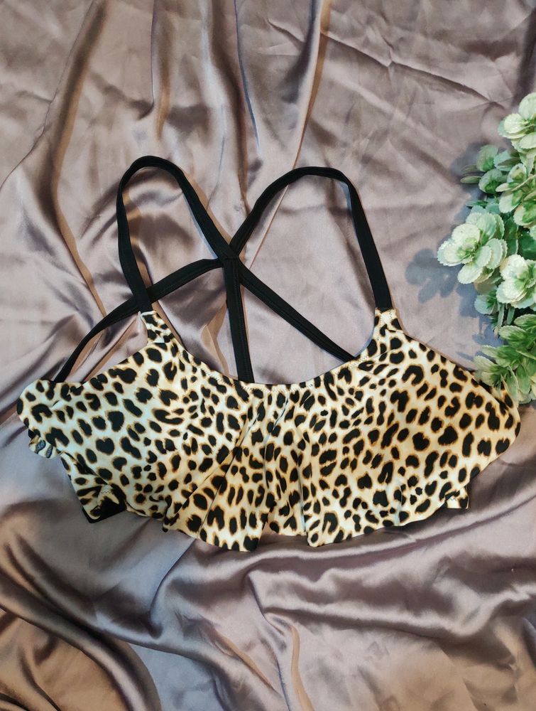 VS animal print fancy bra