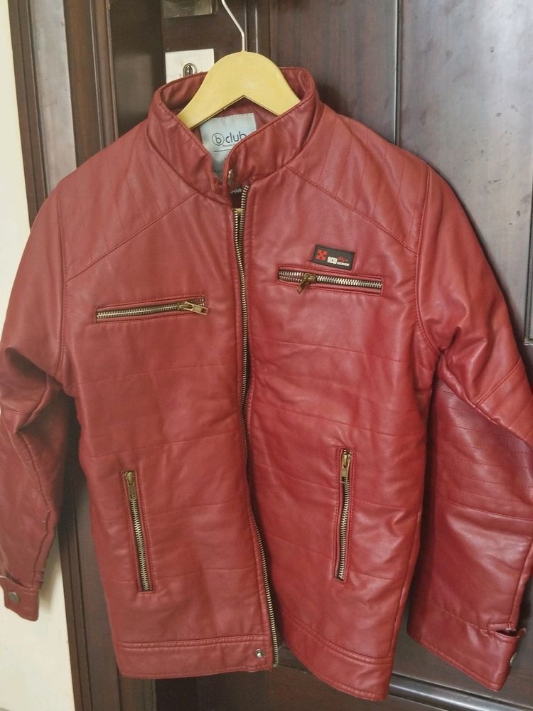 Boys Winterwear LEATHER Jacket