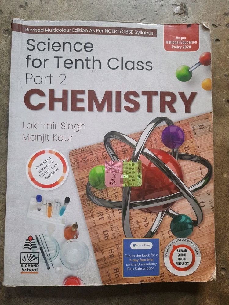 Chemistry Class 10 Lakhmir singh