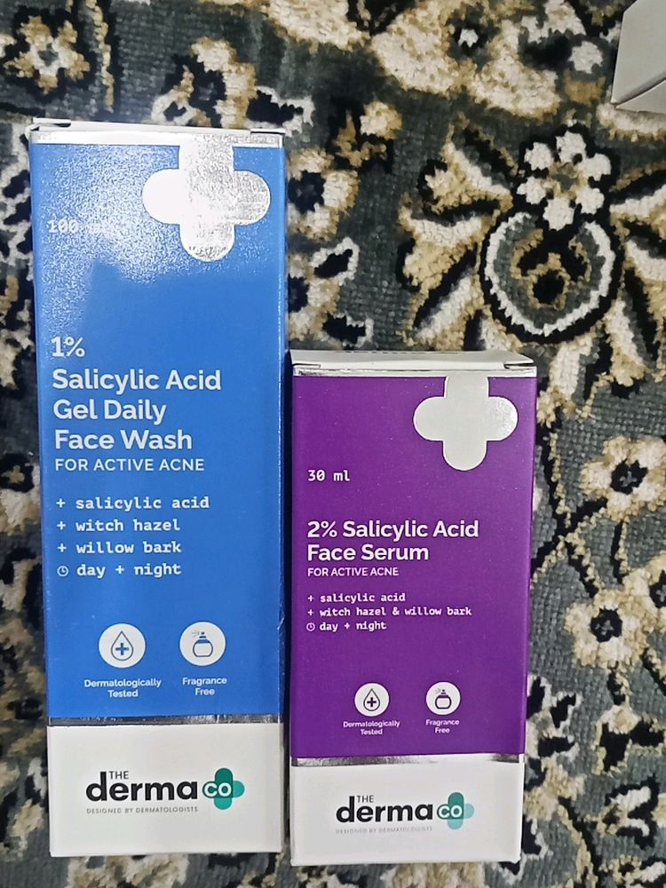 Salicylic Acid Serum And Facewash