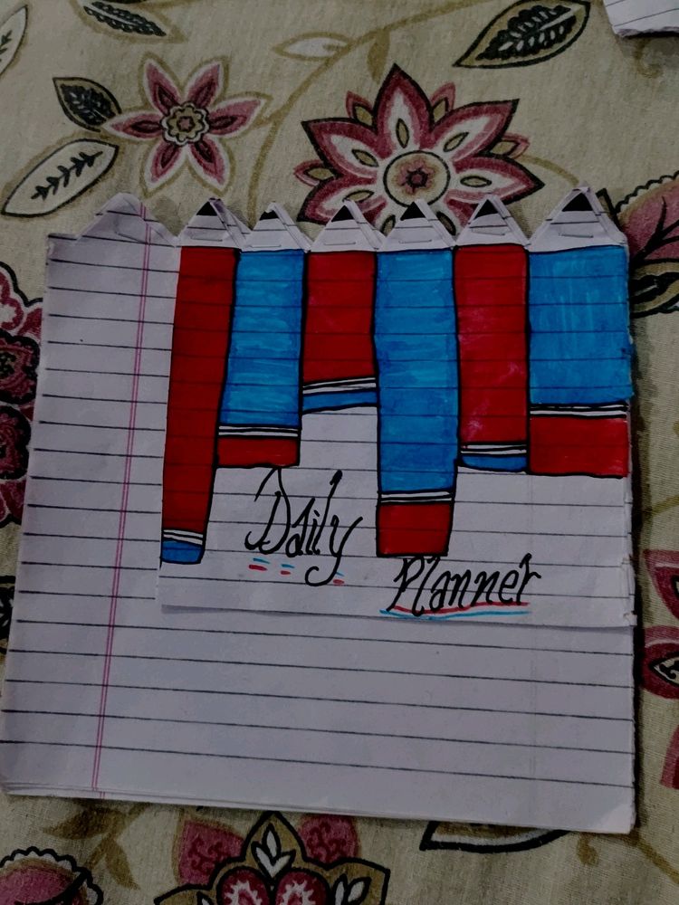 A Daily Planner Diary, Easy To Carry..