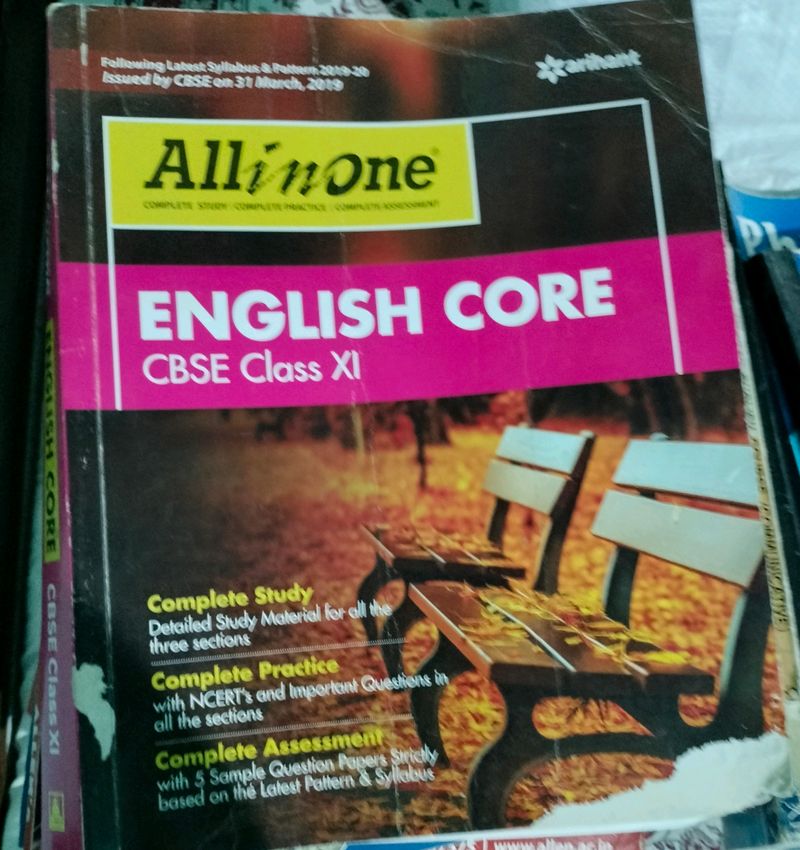 Arihant All In One Core English Book Class 11th