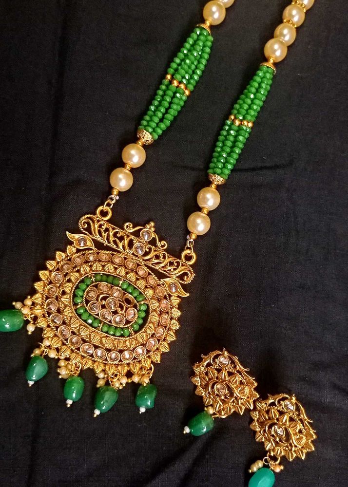 Necklace With Earings