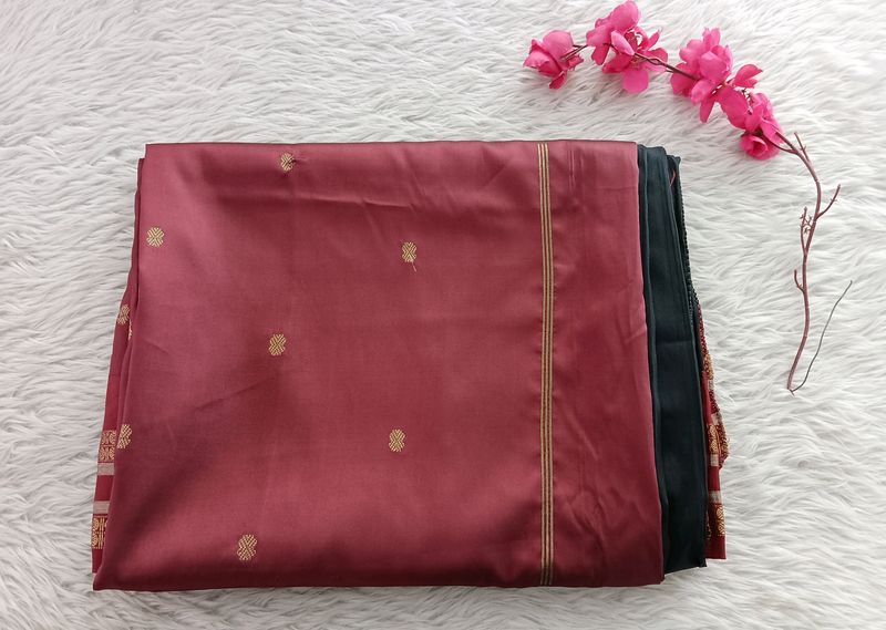 Black & Red Saree (Women)