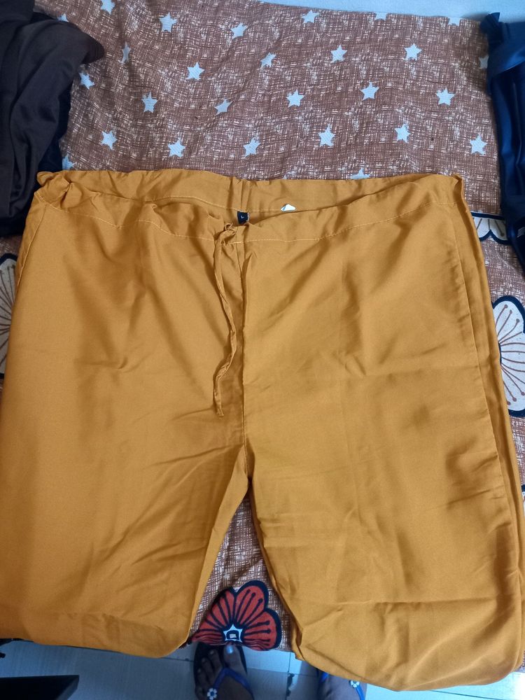 Orange Semi-formal Pant For Kurti