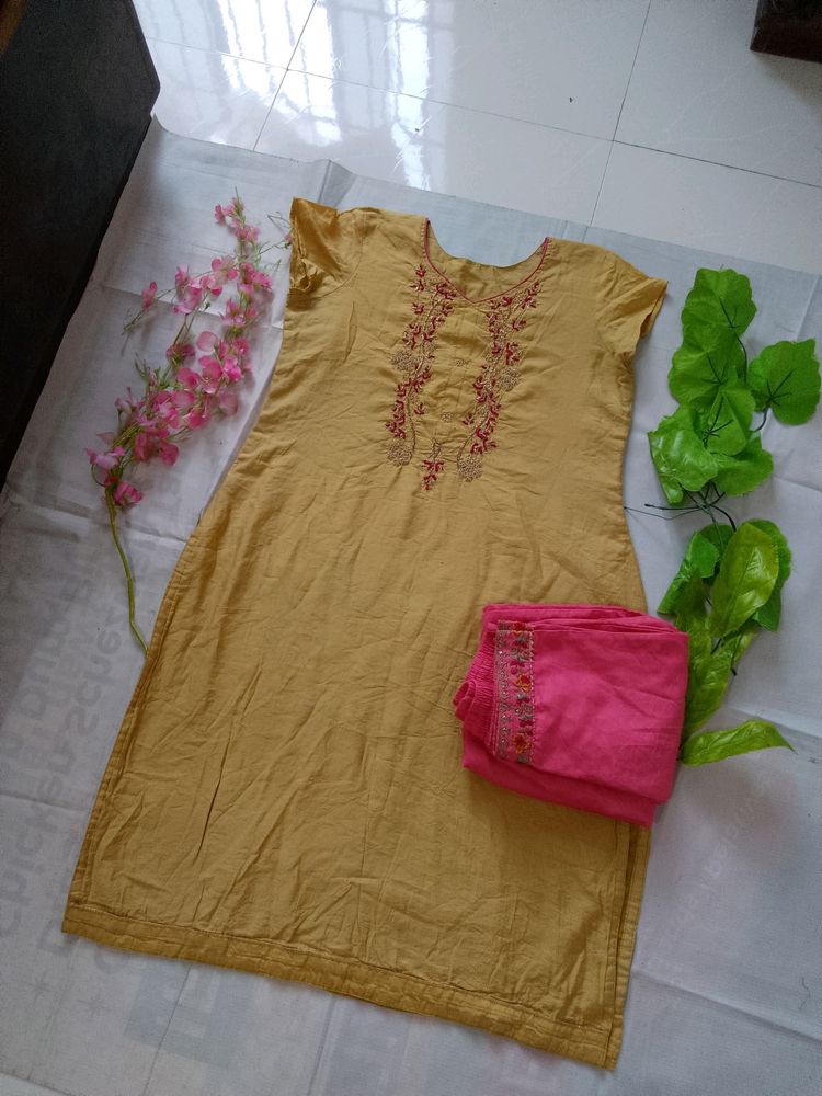 Kurti Pant Set