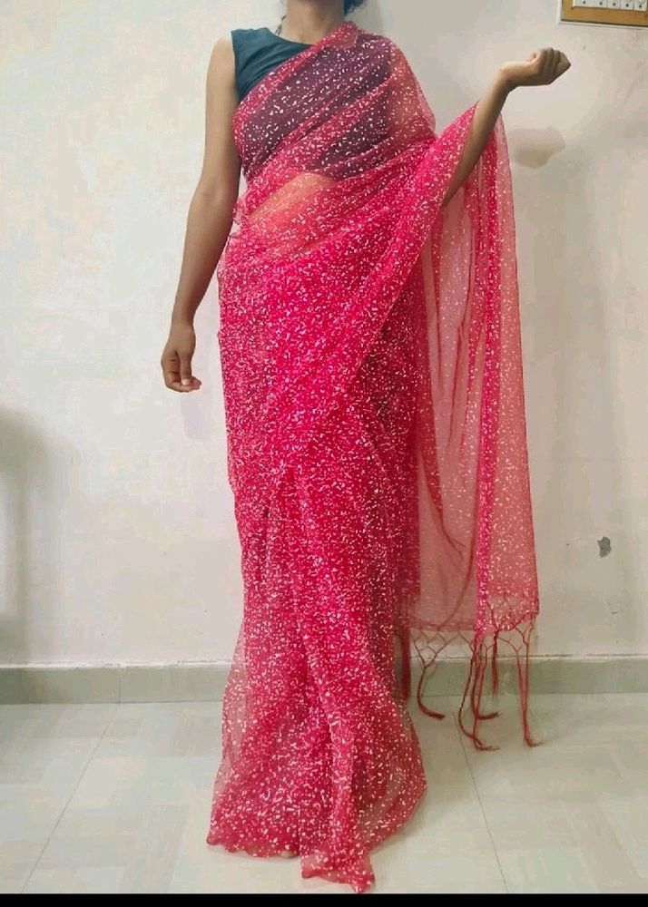 Beautiful Red Saree ❤️