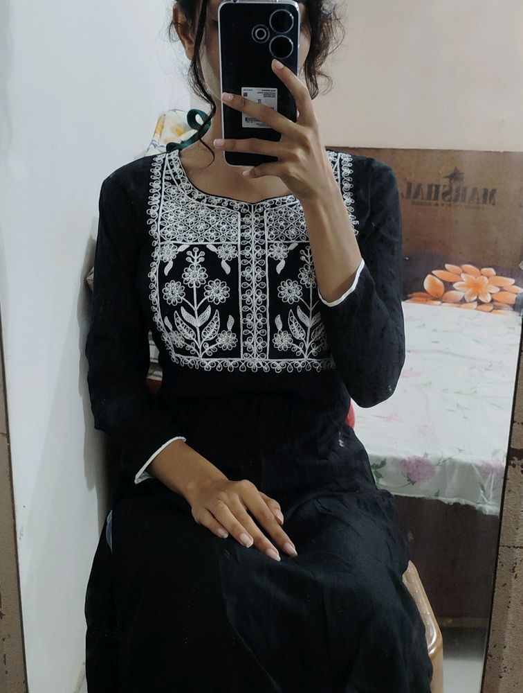 Black Kurta