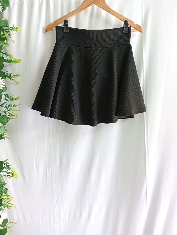 Korean Flared Mini Skirt