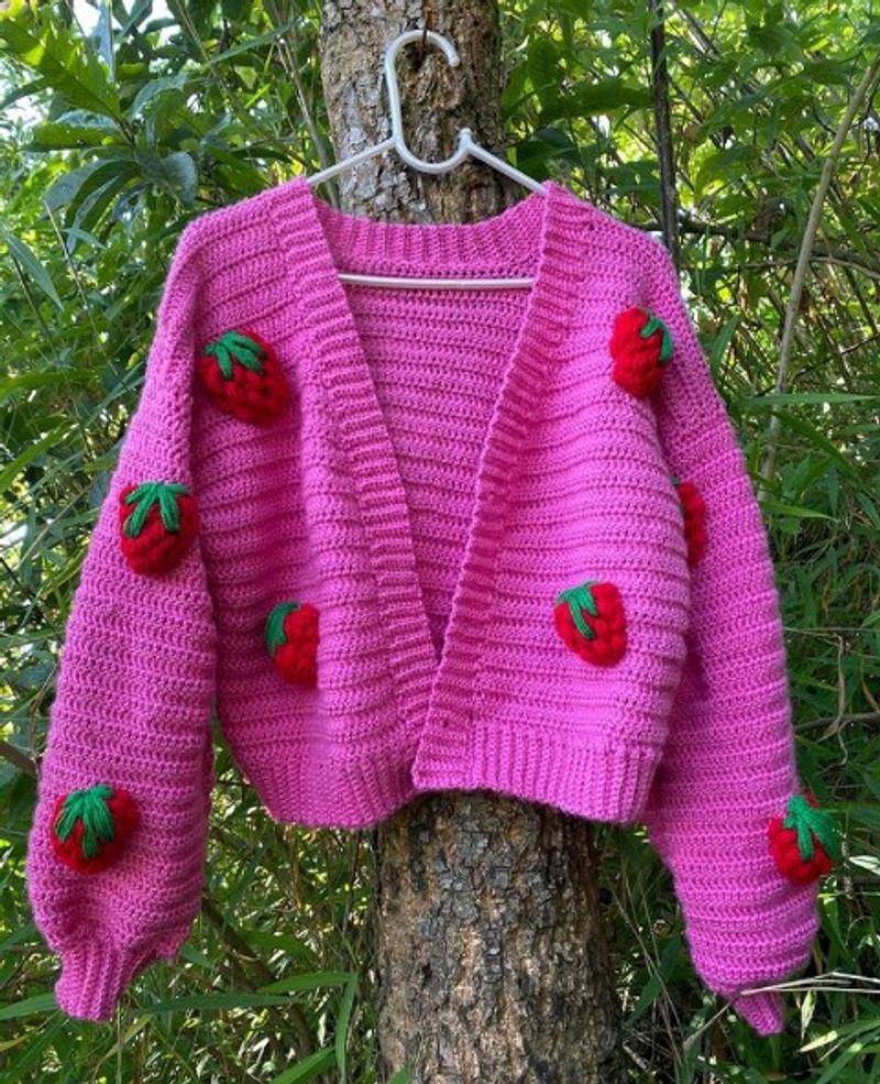 Handmade Crochet Beautiful Cardigan