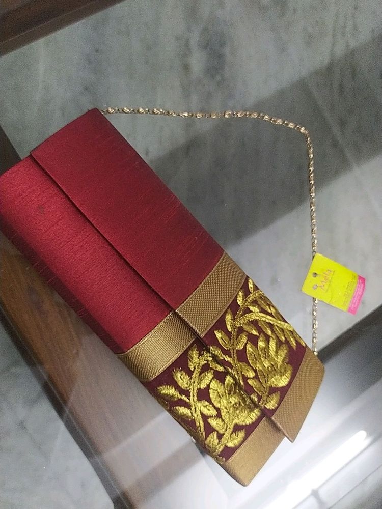 Party Clutch Bag with chain