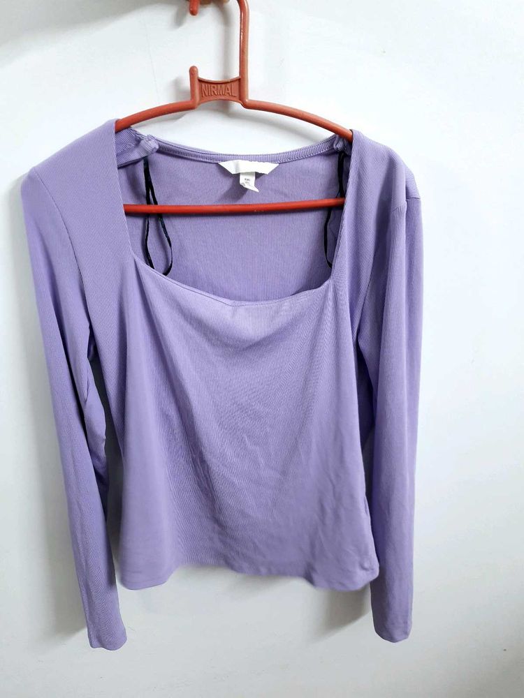 H&M Lilac Top