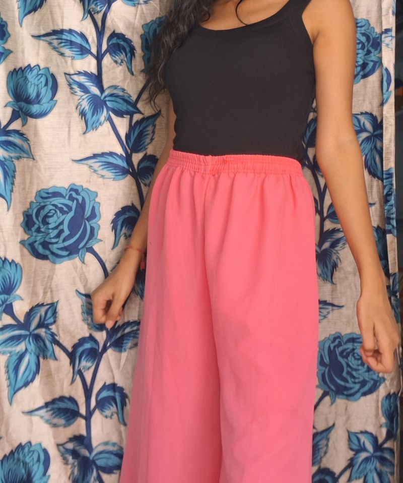 Pink Pallazo Waist 30