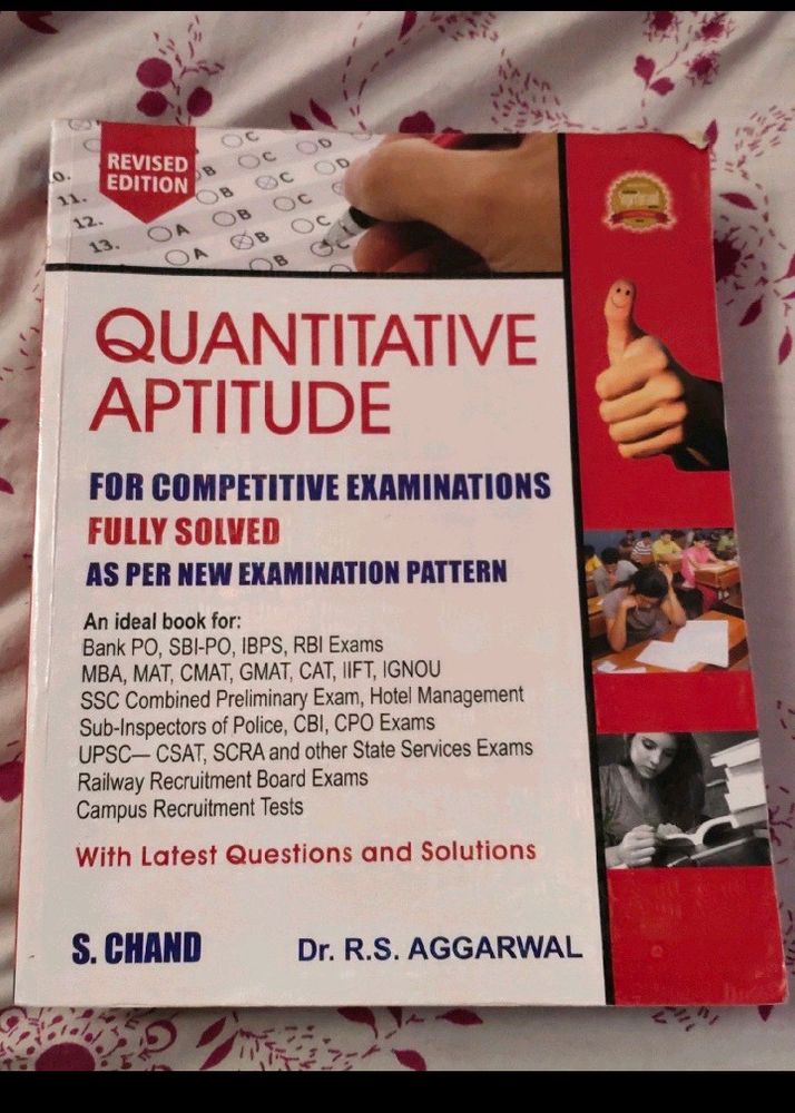 S Chand Quantitative Aptitude Book