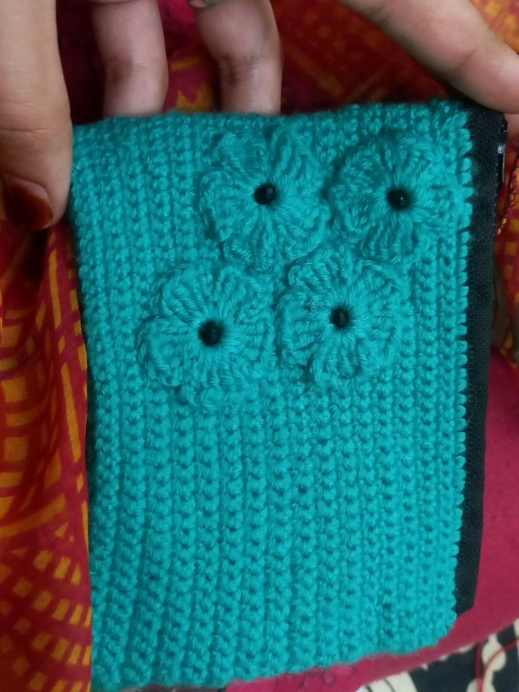 Crochet Floral Mini Purse