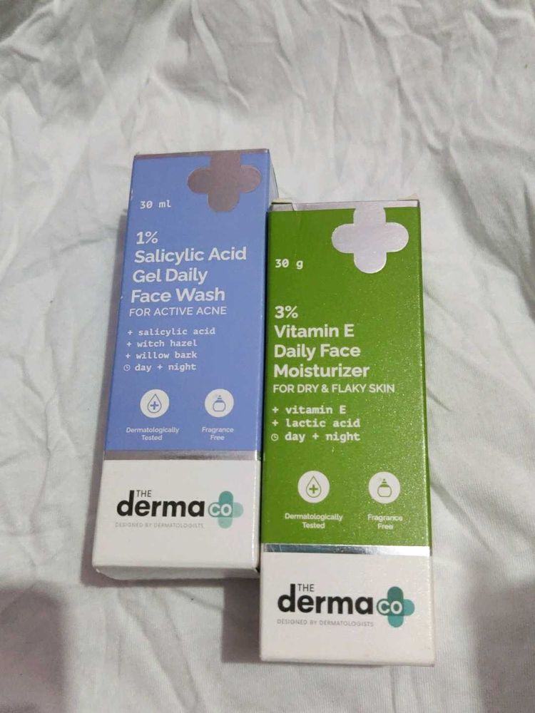 The Dermaco 1% Salycylic Facewash And 3% Vit E