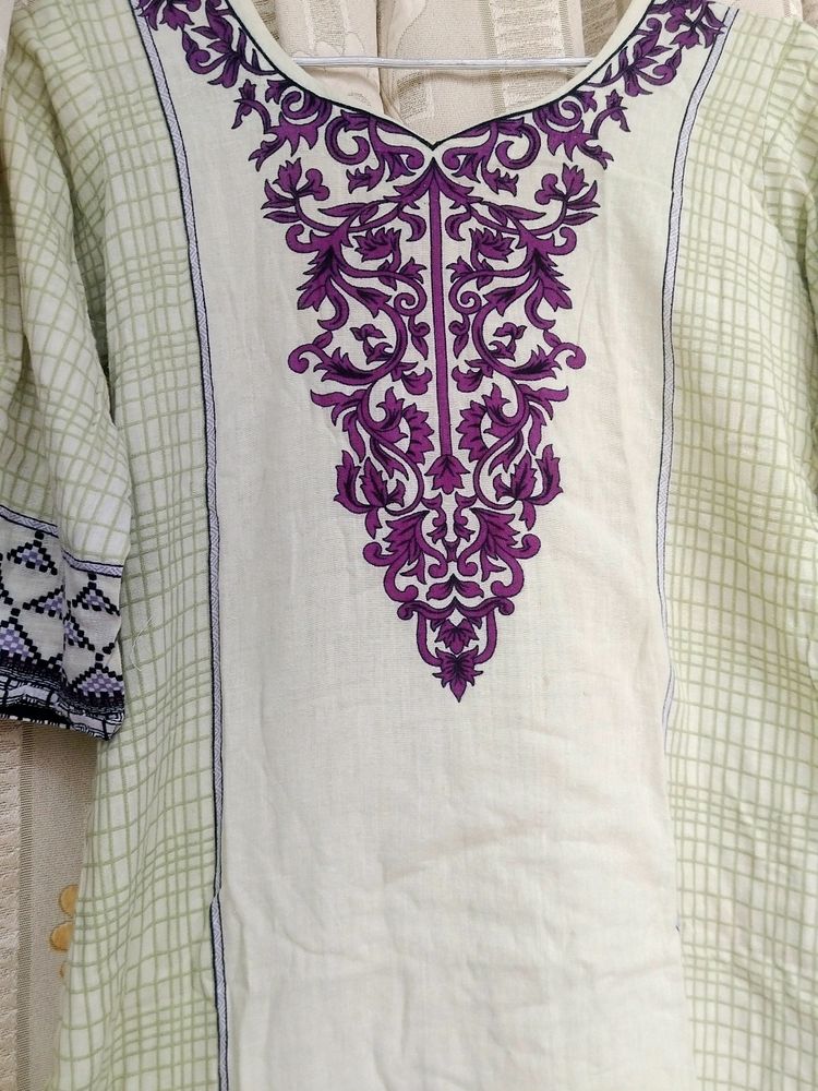 Cotton Lawn Printed Kurti