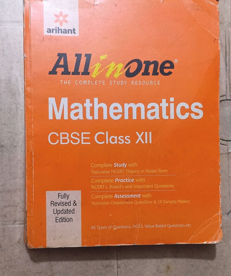 All In One Mathematics Class 12