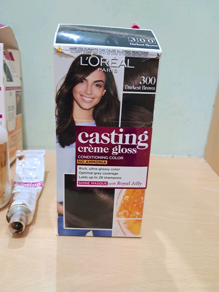 Loreal Paris Hair Color(dark Brown)