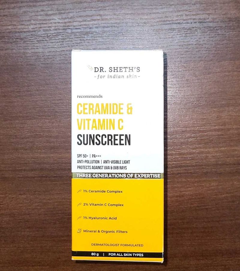 Dr.Sheth's Ceramide And Vitamin C