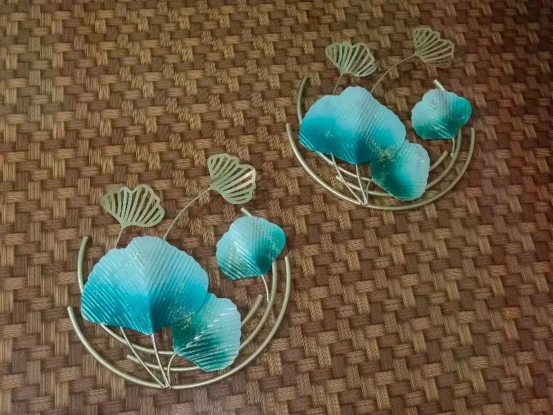 Pack Of 2 Metal Wall Hanging