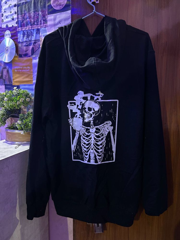 Aesthetic Black Hoodie