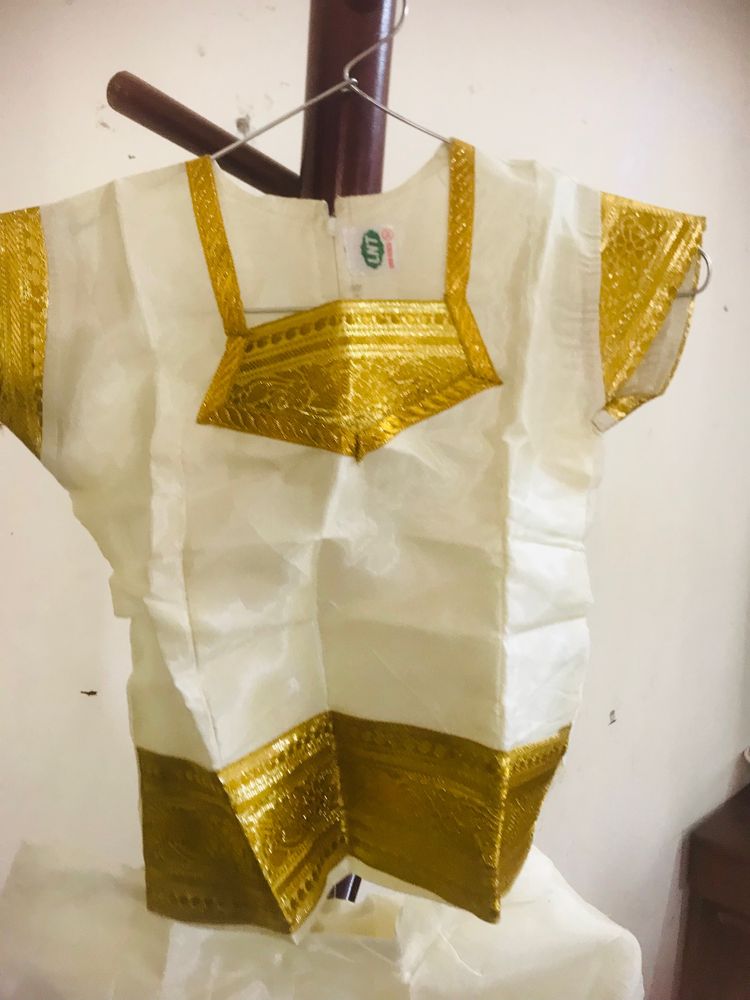 New Onam Dress For Baby Girl