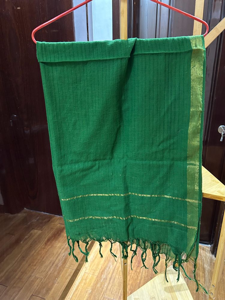 🎊clearance🎊Green Cotton Dupatta