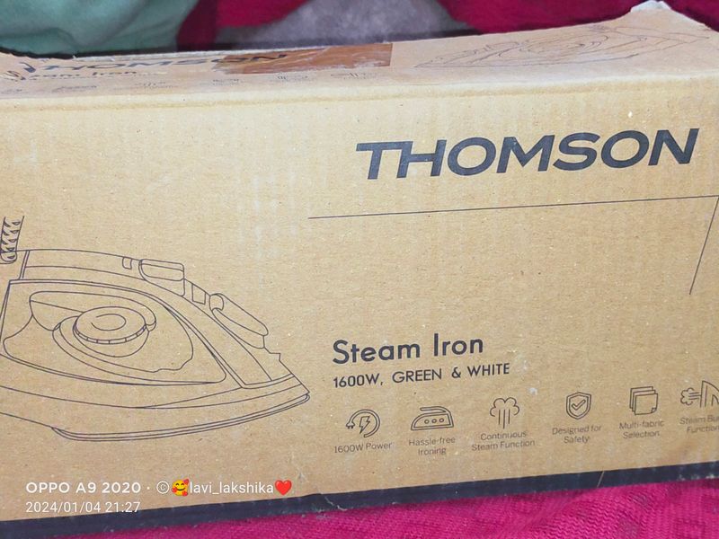 ✴️STEAM IRON✴️