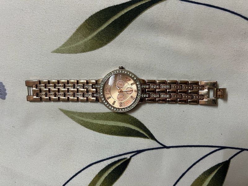 Rose Gold Watch