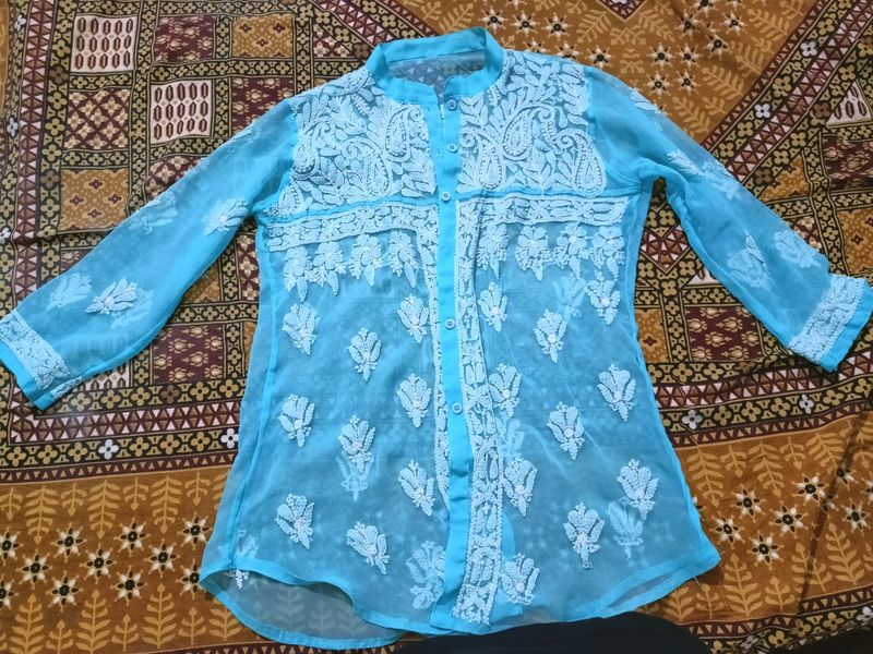 Chikankari Shirt